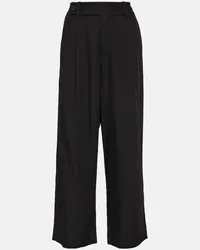 Proenza Schouler White Label Mid-Rise-Culottes aus Jersey Schwarz