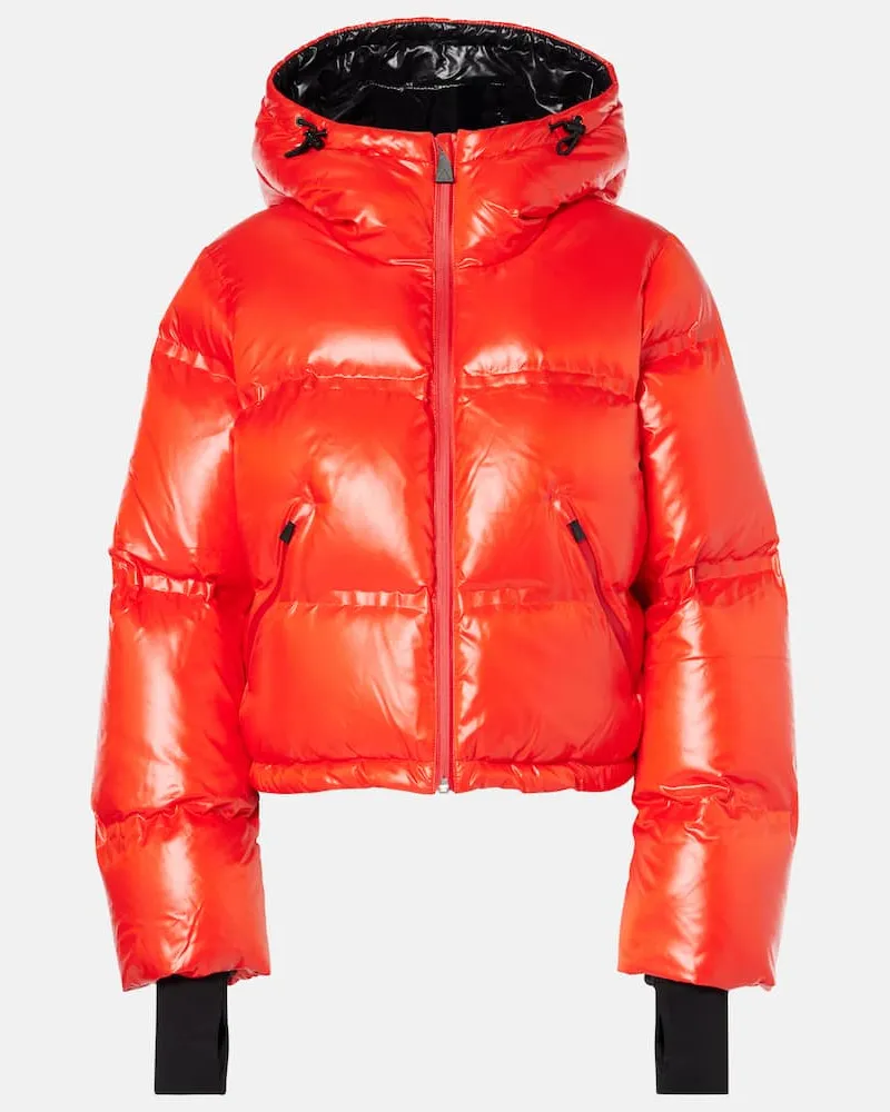 Aztech Mountain Skijacke Minnie Nuke Suit Rot