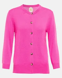 Jardin des Orangers Cardigan aus Kaschmir Pink