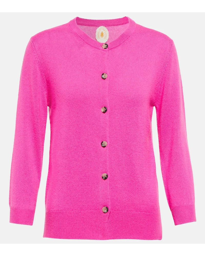 Jardin des Orangers Cardigan aus Kaschmir Pink