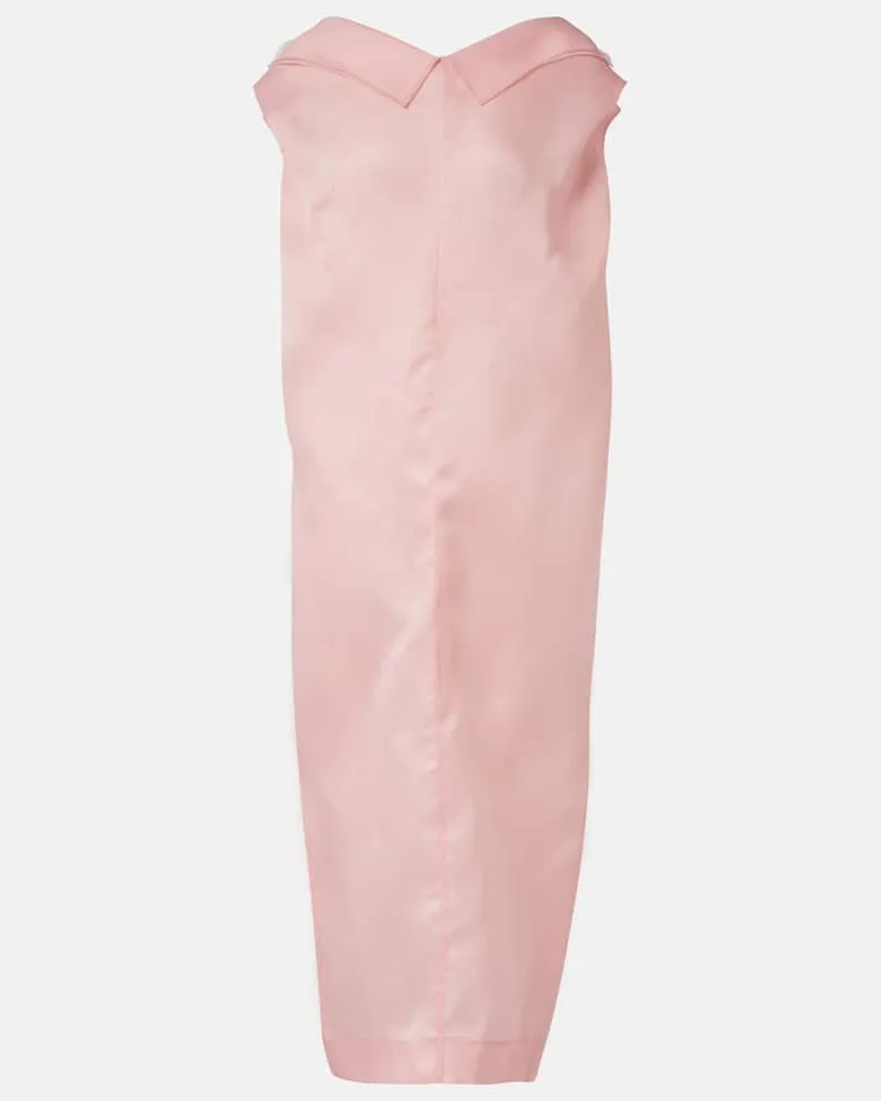 KHAITE Maxikleid Selwyn aus Seide Pink