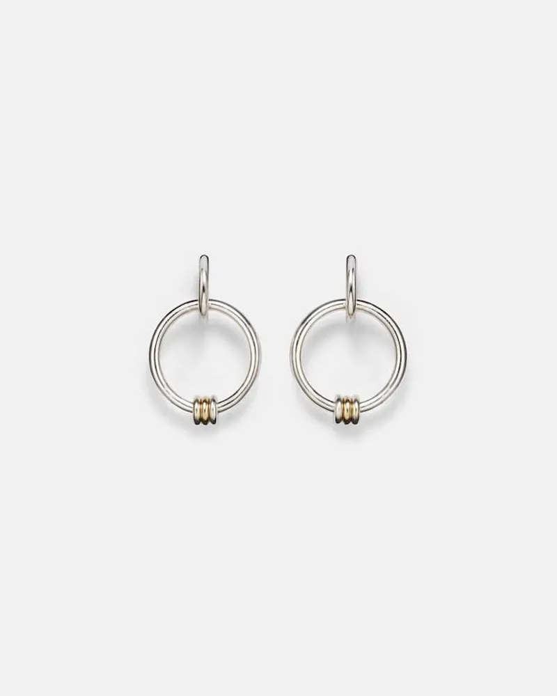 Spinelli Kilcollin Ohrringe Sirius Versa aus Sterlingsilber mit 18kt Gelbgold Silber