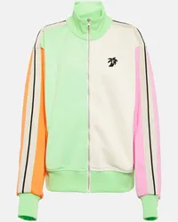 Palm Angels Trainingsjacke im Color-Blocking Design Multicolor