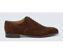 Schnürschuhe City II aus Veloursleder