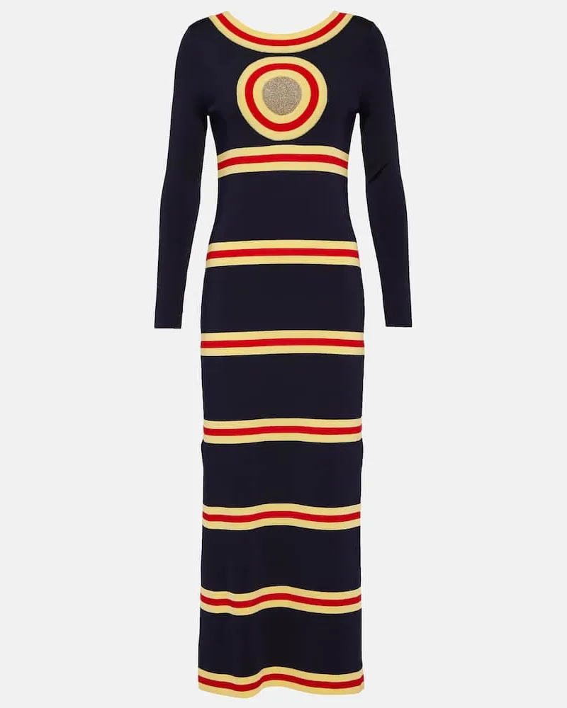 Paco Rabanne Maxikleid Multicolor