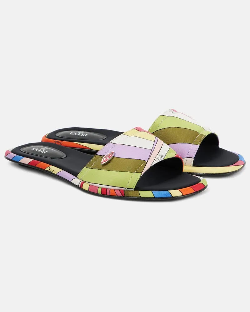 Emilio Pucci Pantoletten Iride Multicolor