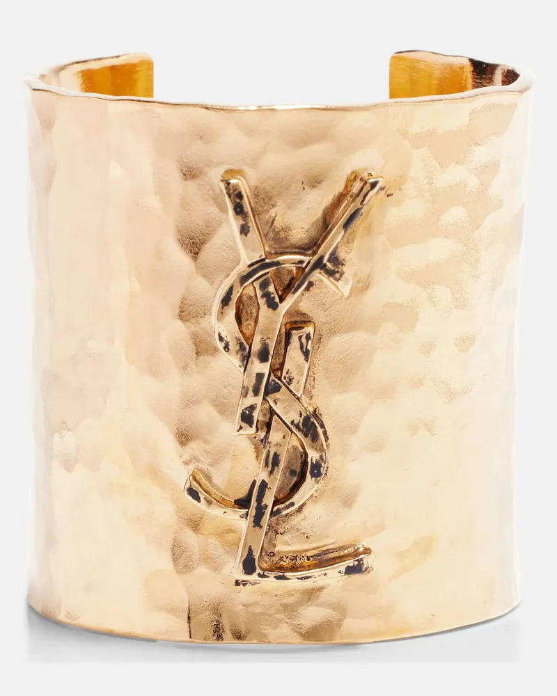Saint Laurent Armreif Cassandre Gold