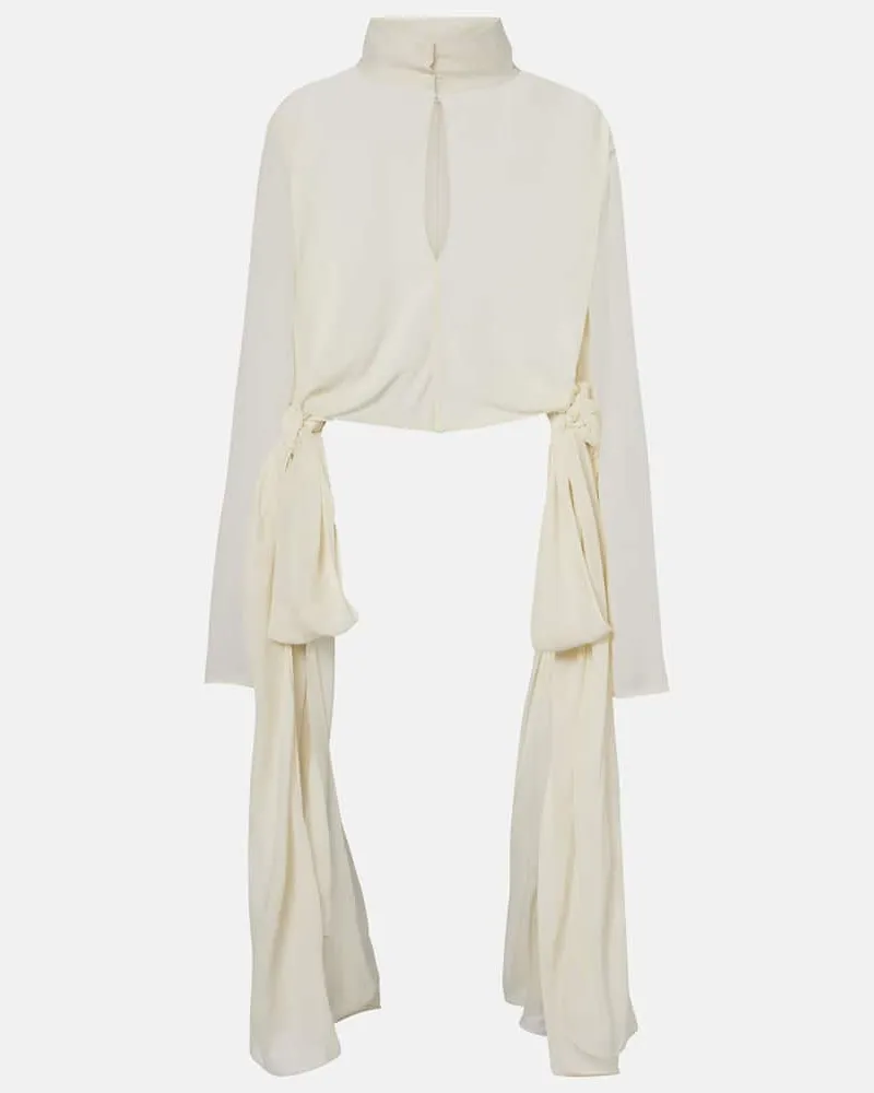 Alaïa Alaïa Bluse Weiß