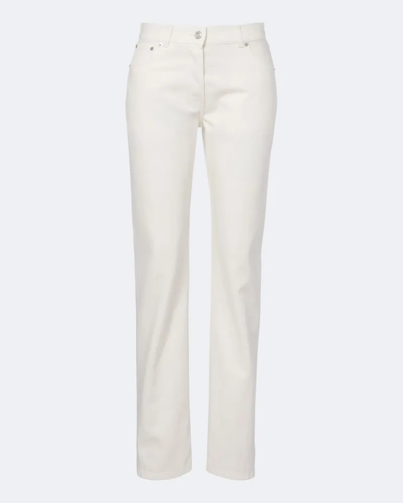 The Row Straight Jeans Imma Weiß