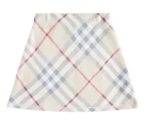 Rock Burberry Check aus Wolle