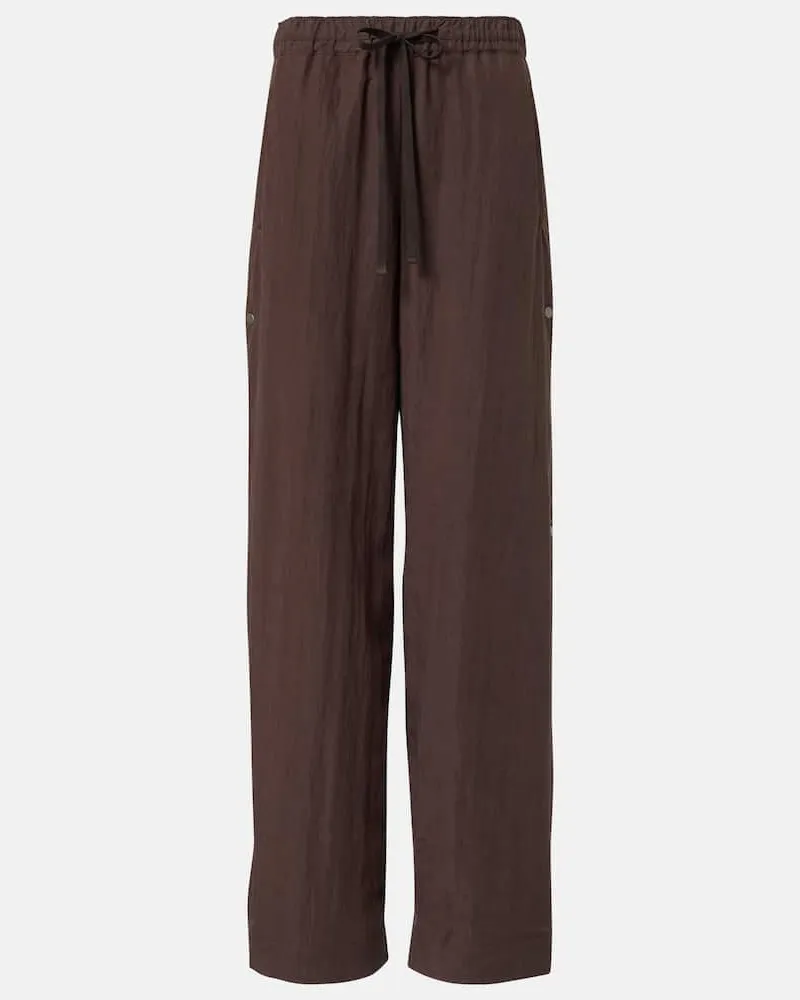 Vince Weite Hose Braun