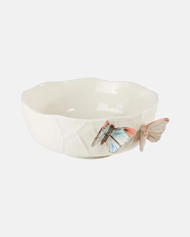 Bordallo Pinheiro Salatschüssel Cloudy Butterflies by Claudia Schiffer Multicolor