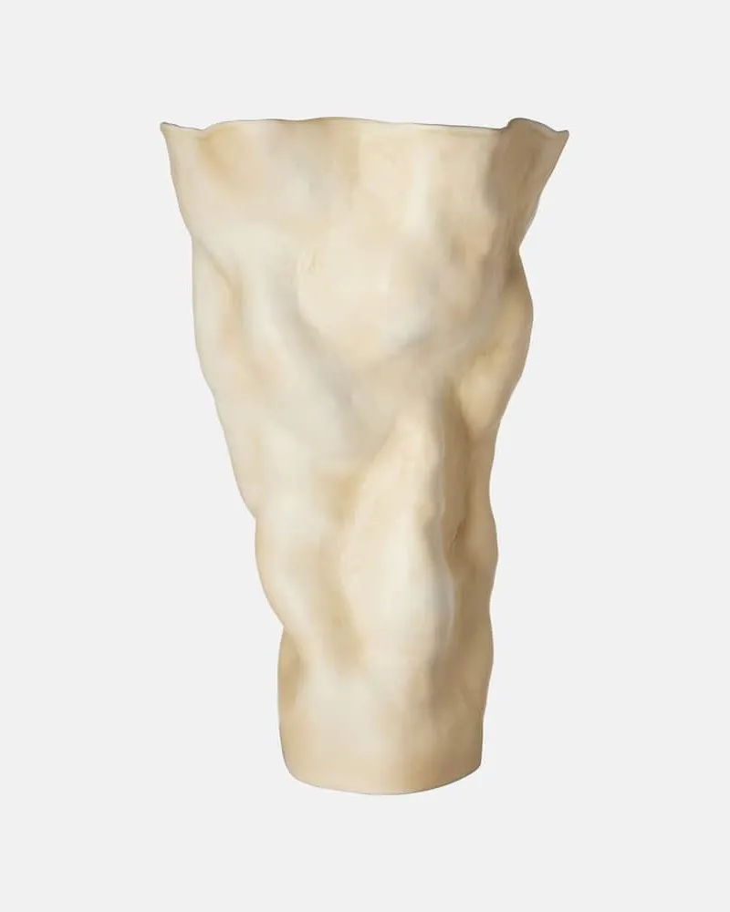 L’OBJET Vase Timna Tall Weiß
