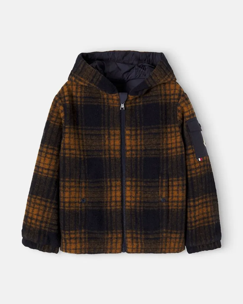 Moncler Wendbare Jacke Aubrac Blau
