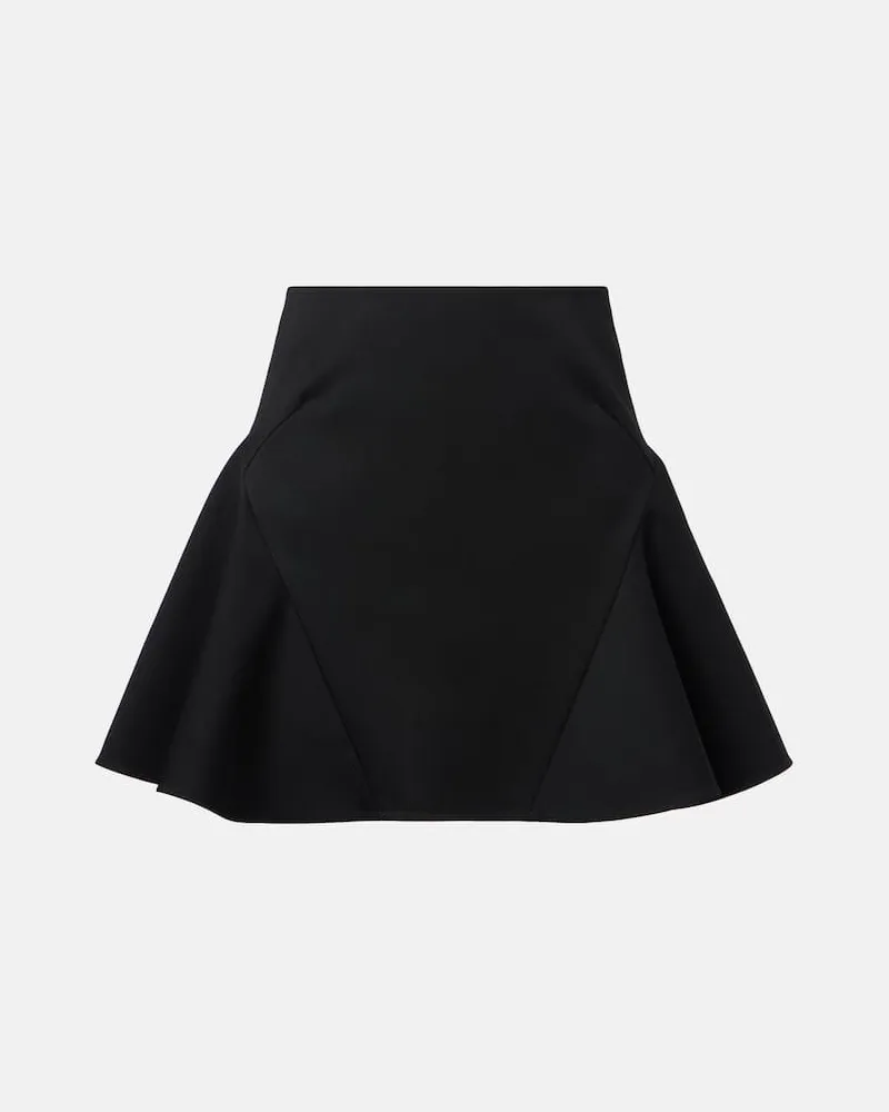Givenchy Minirock aus Wolle Schwarz