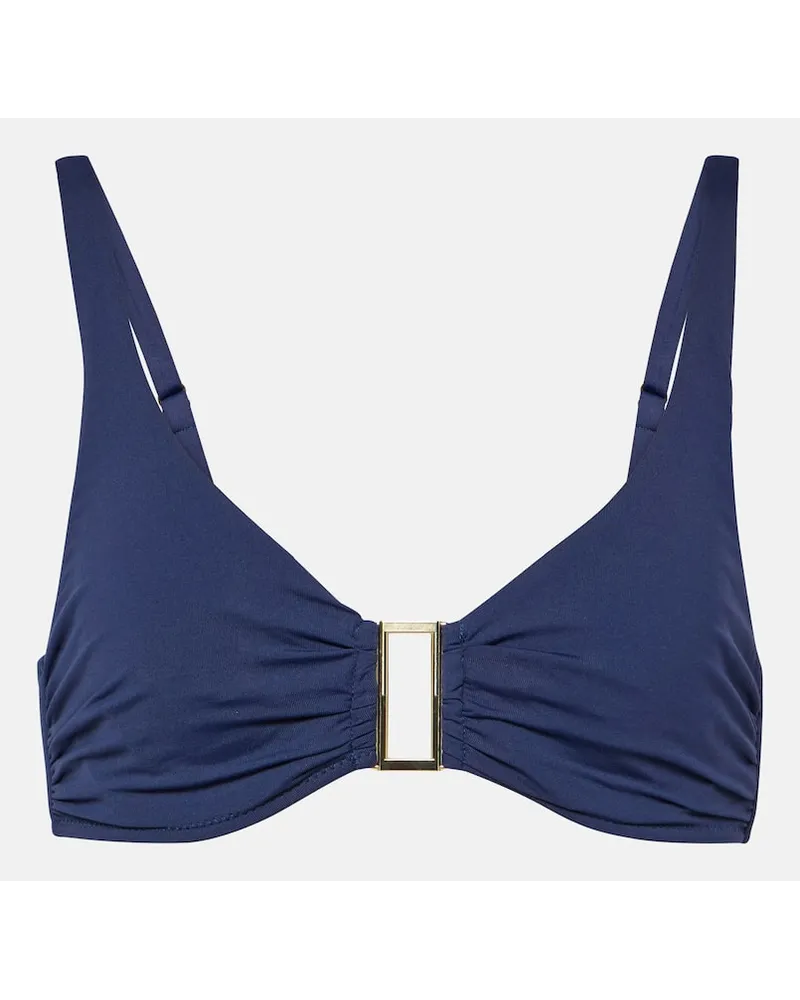 Melissa Odabash Bikini-Oberteil Bel Air Blau