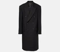 Oversize-Mantel aus Schurwolle