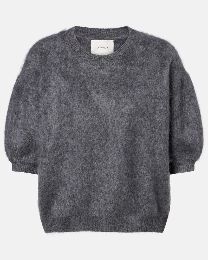 Lisa Yang Pullover Juniper aus Kaschmir Grau