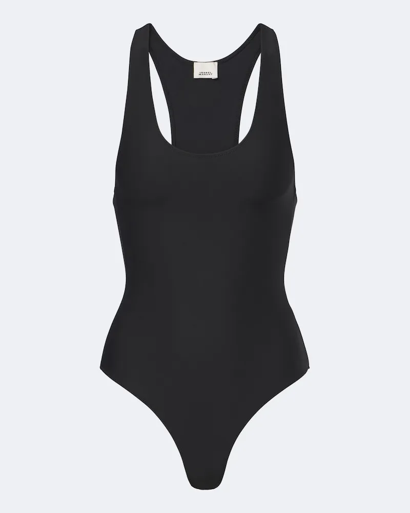 Isabel Marant Bodysuit Adalia aus Jersey Schwarz