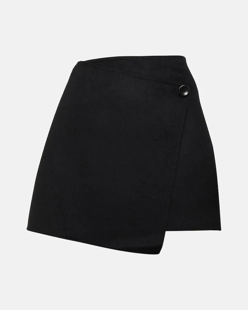 Proenza Schouler White Label High-Rise-Minirock Schwarz