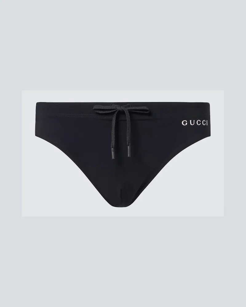 Gucci Badehose Schwarz