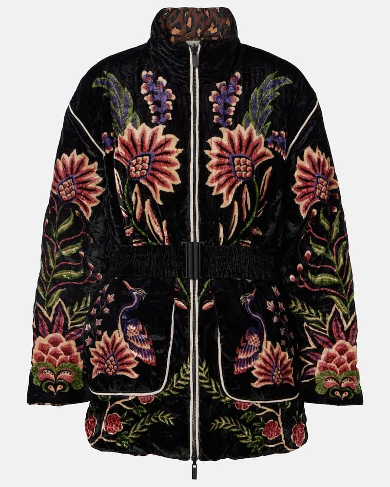 FARM Rio Wendbare Jacke Marvelous Garden Schwarz
