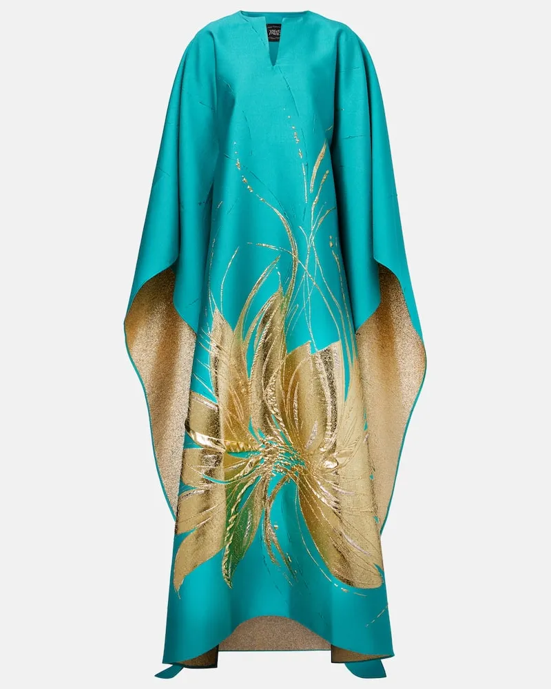 Taller Marmo Kaftan Iman aus Brokat Grã¼n