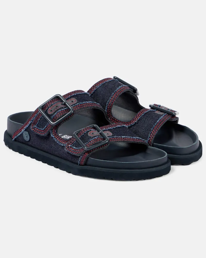 Birkenstock Sandalen Arizona aus Denim Blau
