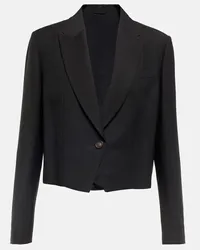 Brunello Cucinelli Cropped-Blazer Schwarz