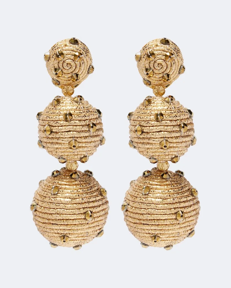Oscar de la Renta Ohrringe Gold