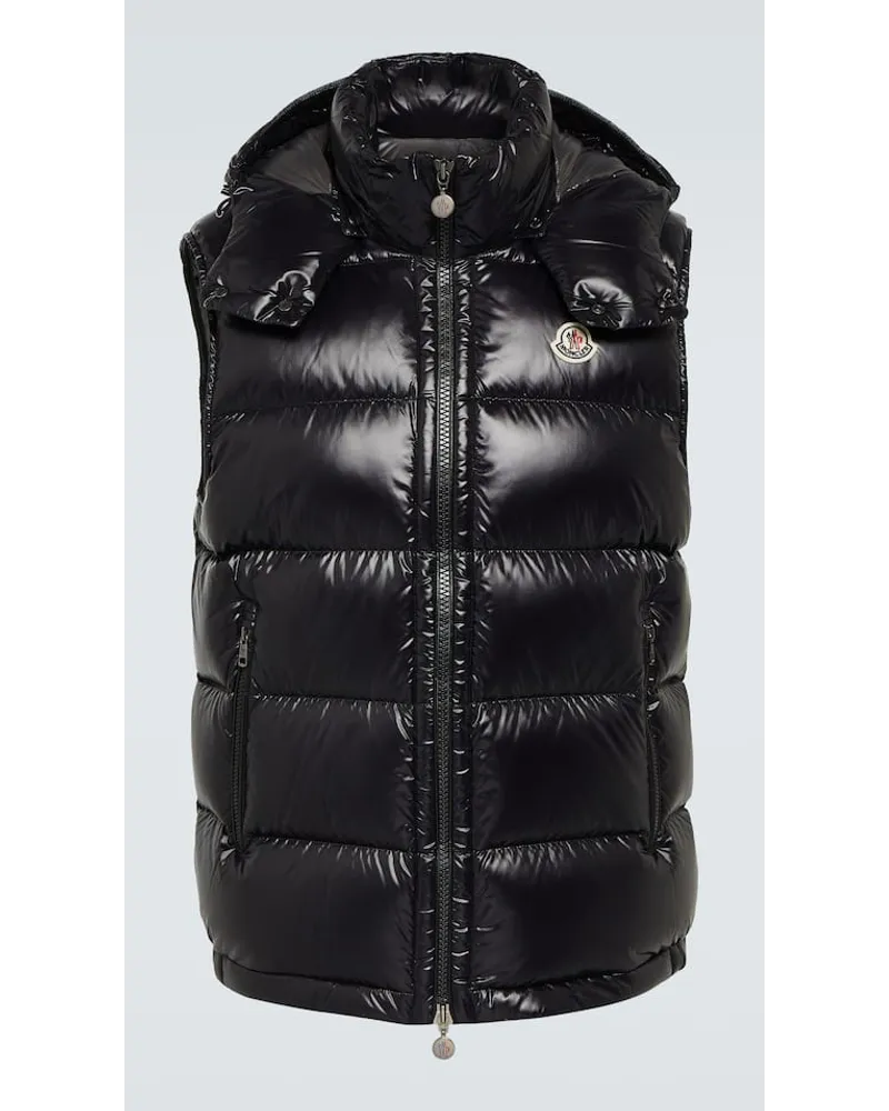 Moncler Daunenweste Schwarz