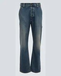 Winnie NYC Straight Jeans Blau