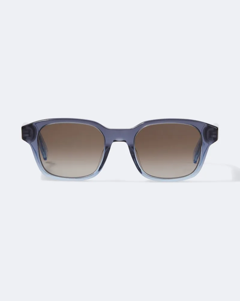 Dior Eckige Sonnenbrille DioRibbon S1 Blau