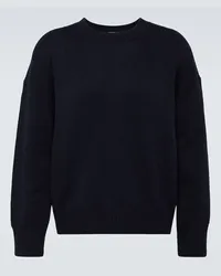 ALLUDE Pullover aus Kaschmir Blau