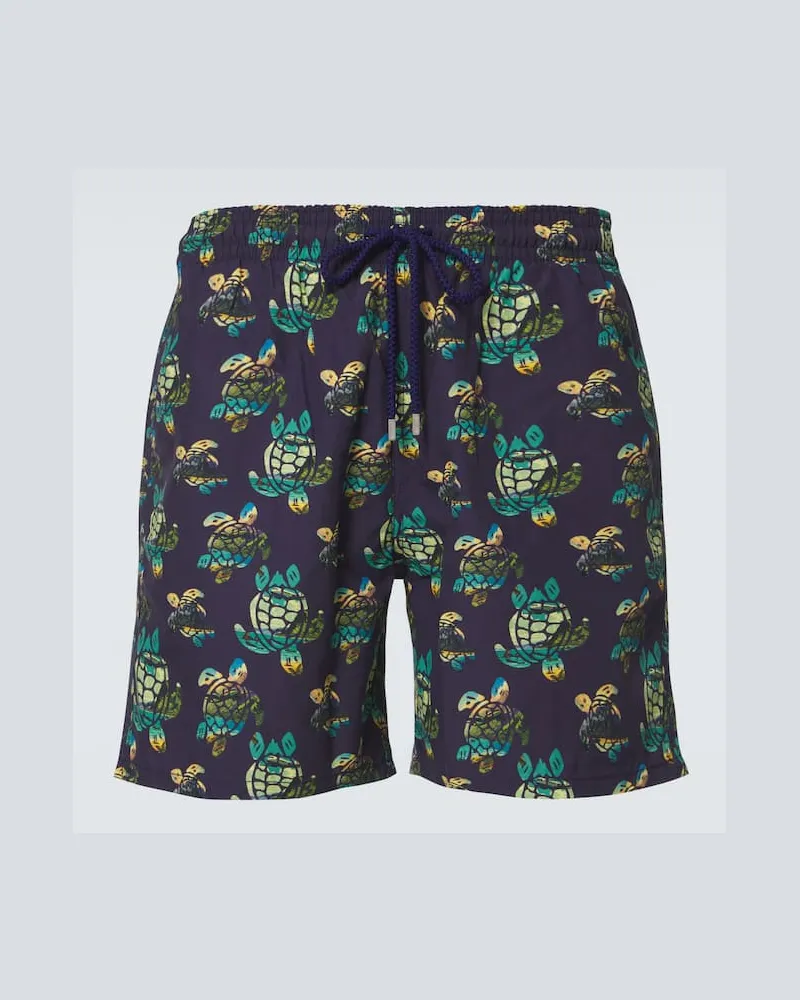 Vilebrequin Badeshorts Landscape Turtles Multicolor