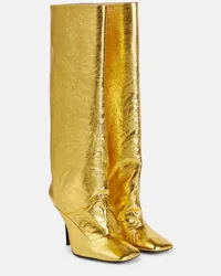 ATTICO Stiefel Sienna aus Leder Gold