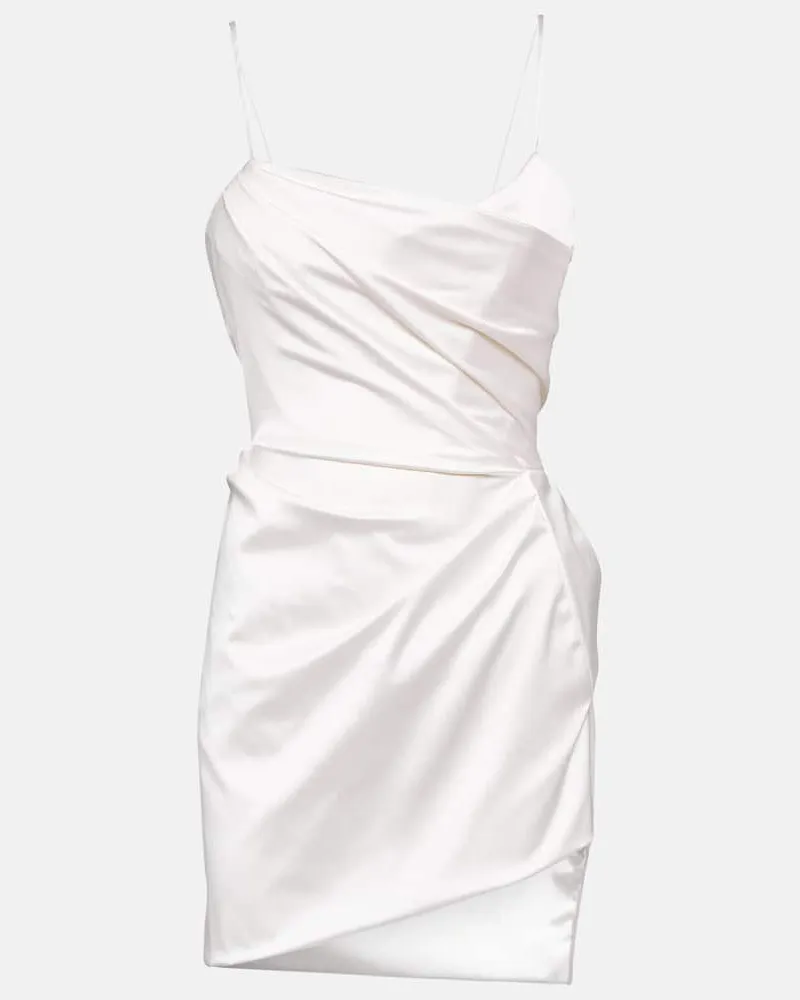 Vivienne Westwood Bridal Minikleid Venus aus Satin Weiß