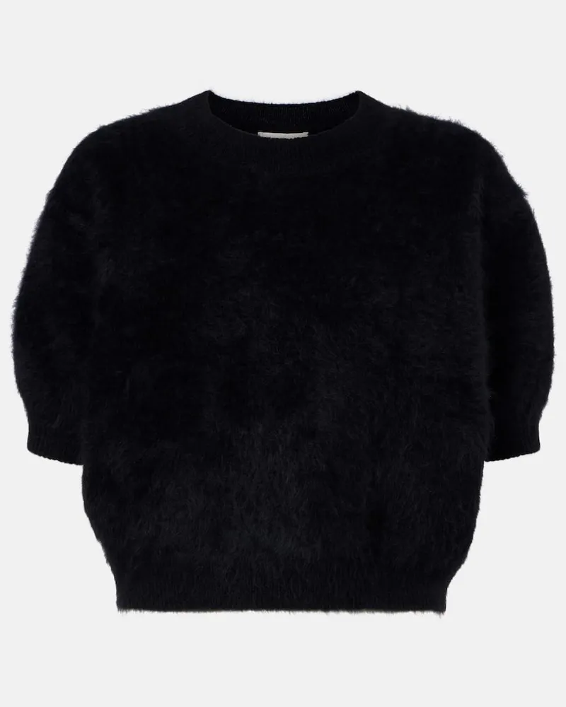 Lisa Yang Pullover Juniper aus Kaschmir Schwarz