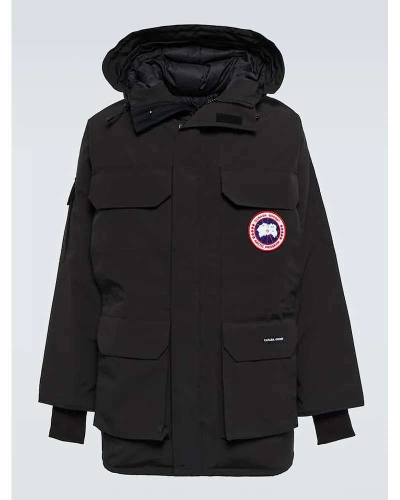 Canada Goose Daunenparka Expedition Schwarz