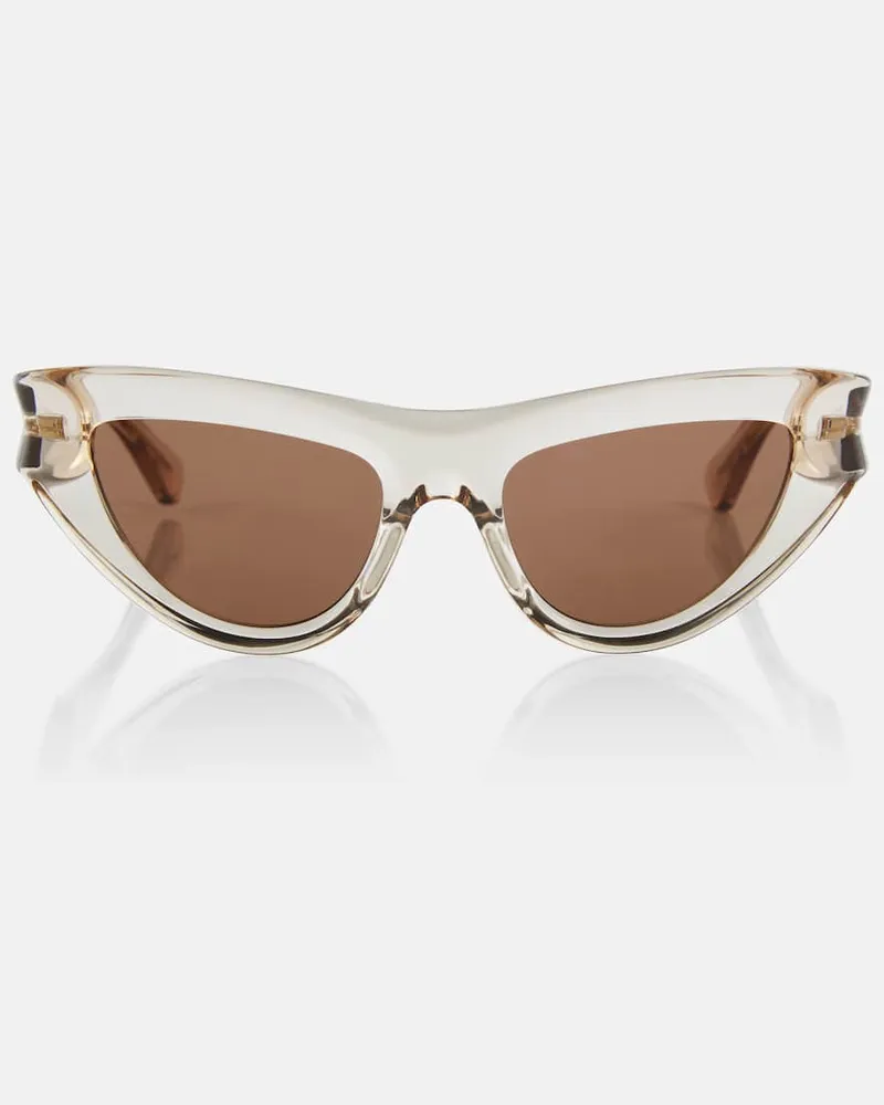 Bottega Veneta Cat-Eye-Sonnenbrille Nude