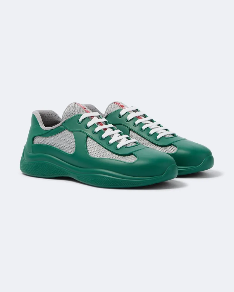 Prada Sneakers America's Cup Grün