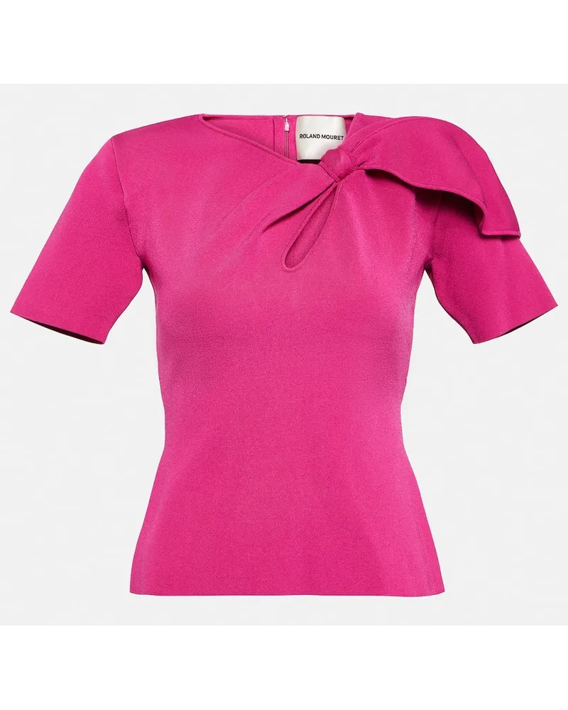 Roland Mouret Top Pink