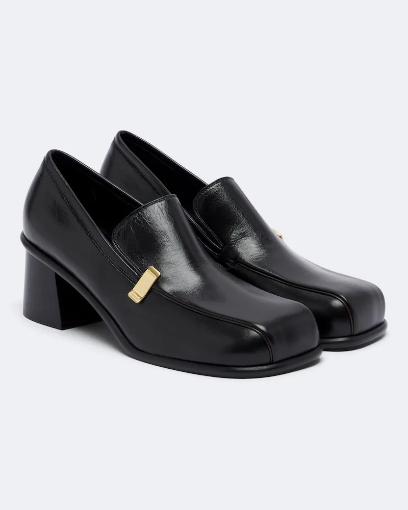 Proenza Schouler Loafer-Pumps Esme aus Leder Schwarz
