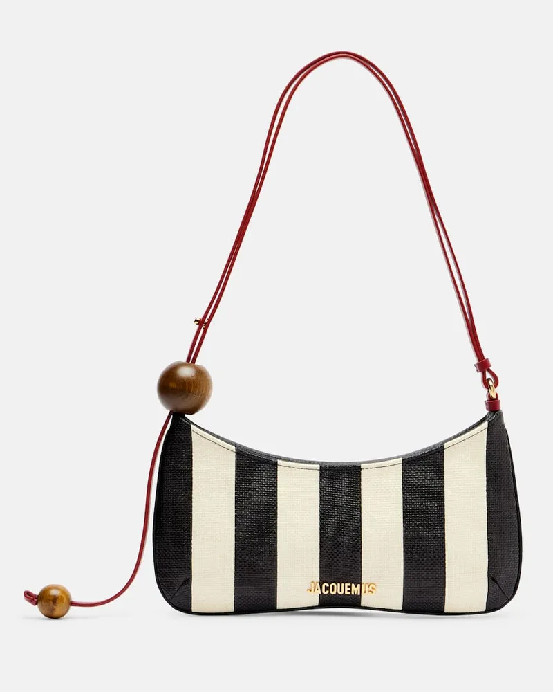 Jacquemus Schultertasche Le Bisou Medium Schwarz