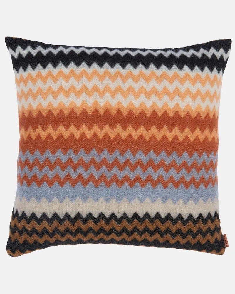 Missoni Kissen Humbert aus einem Wollgemisch Multicolor