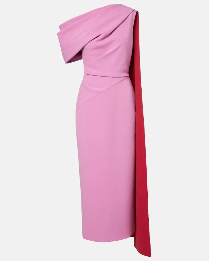 Roksanda Ilincic Midikleid Maite Pink