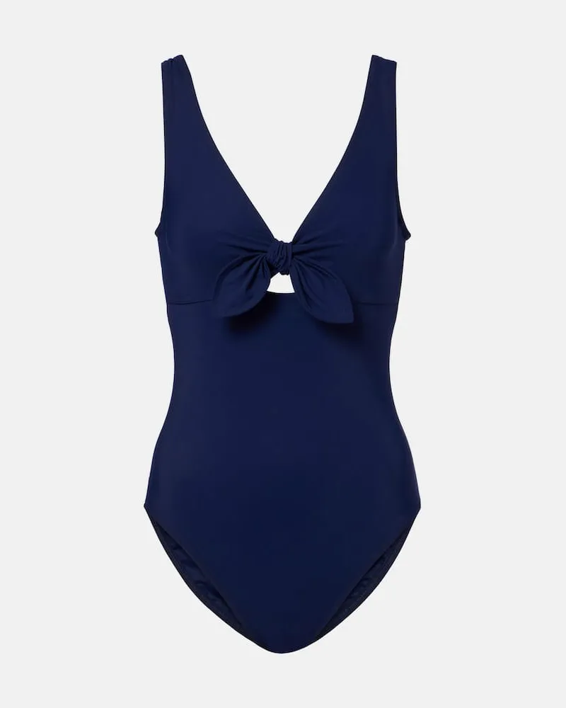Karla Colletto Badeanzug Basics Blau