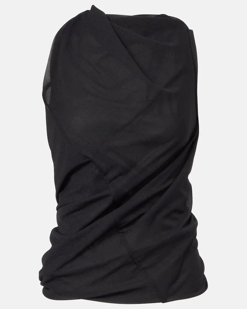 Rick Owens Top Luna Schwarz