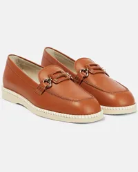 Hogan Loafers H642 aus Leder Braun