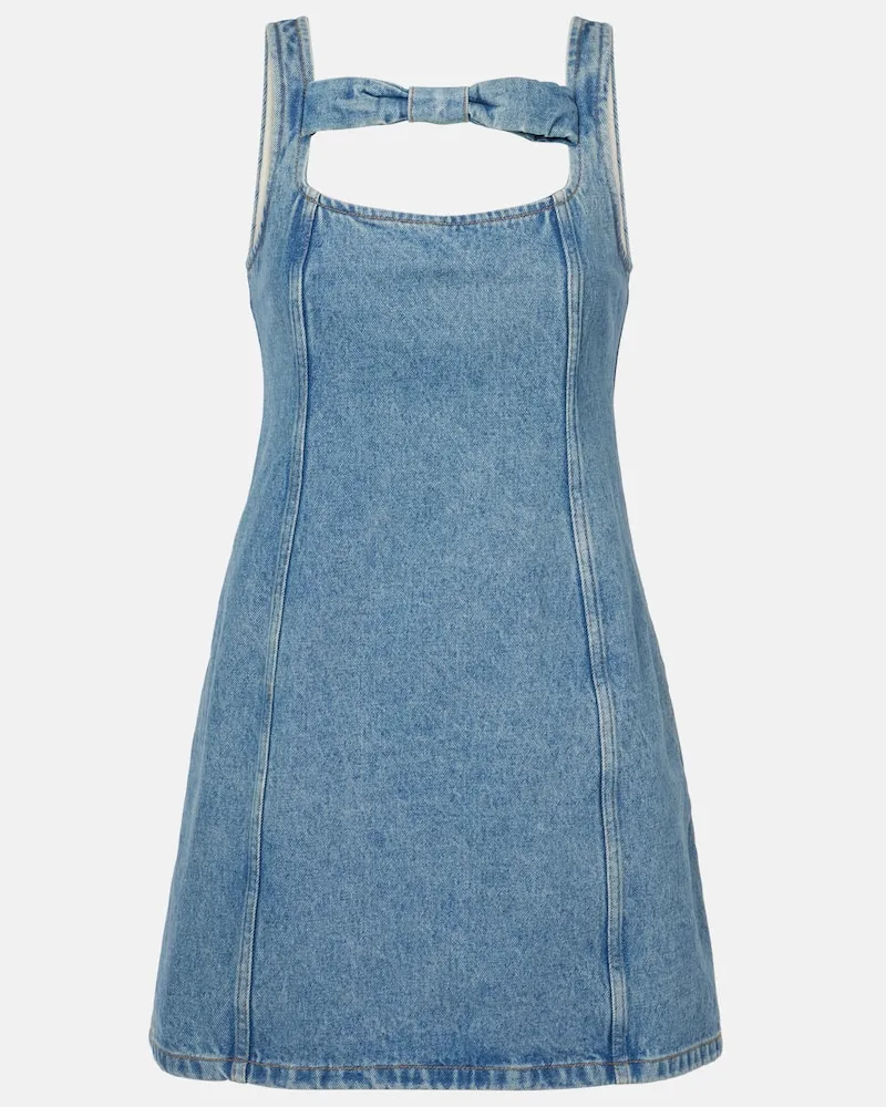 Nina Ricci Jeanskleid Blau